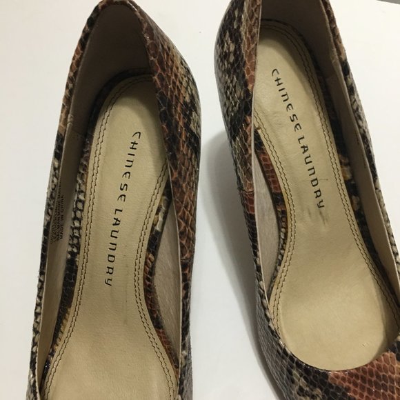 Chinese Laundry Peep Toe Heels Size 8.5 - Picture 2 of 10